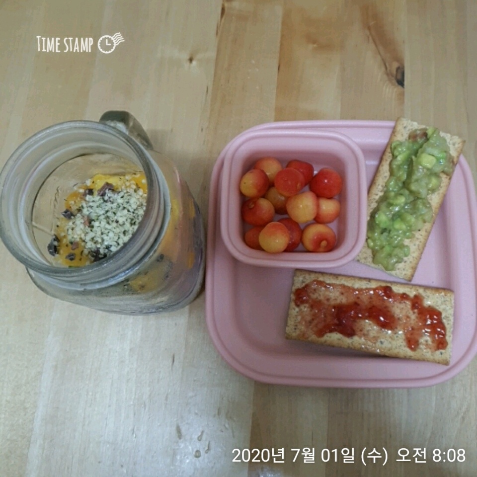 07월 01일( 아침식사 457kcal)