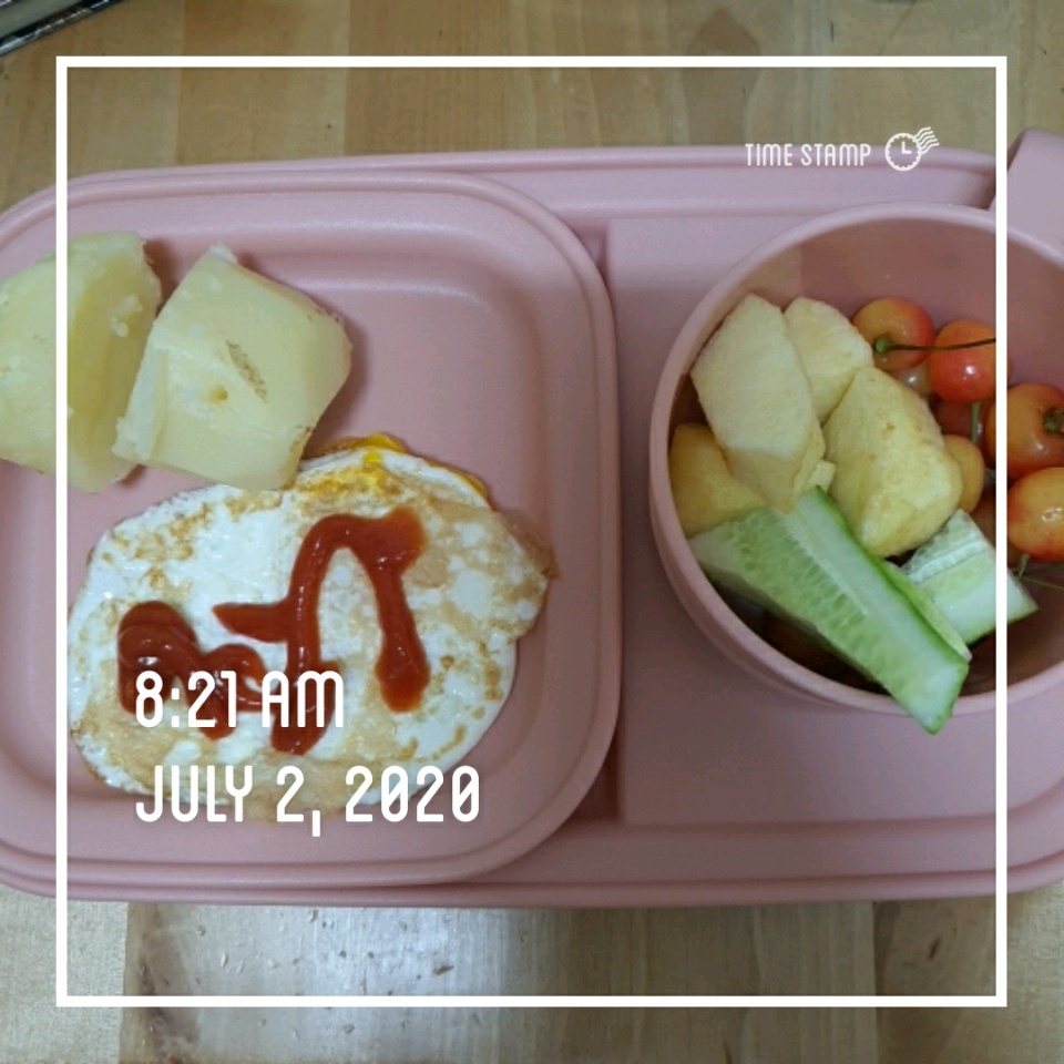 07월 02일( 아침식사 219kcal)