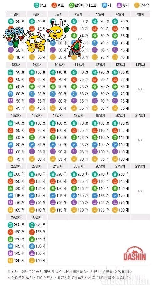 도전 다신16기 4일차 운동미션