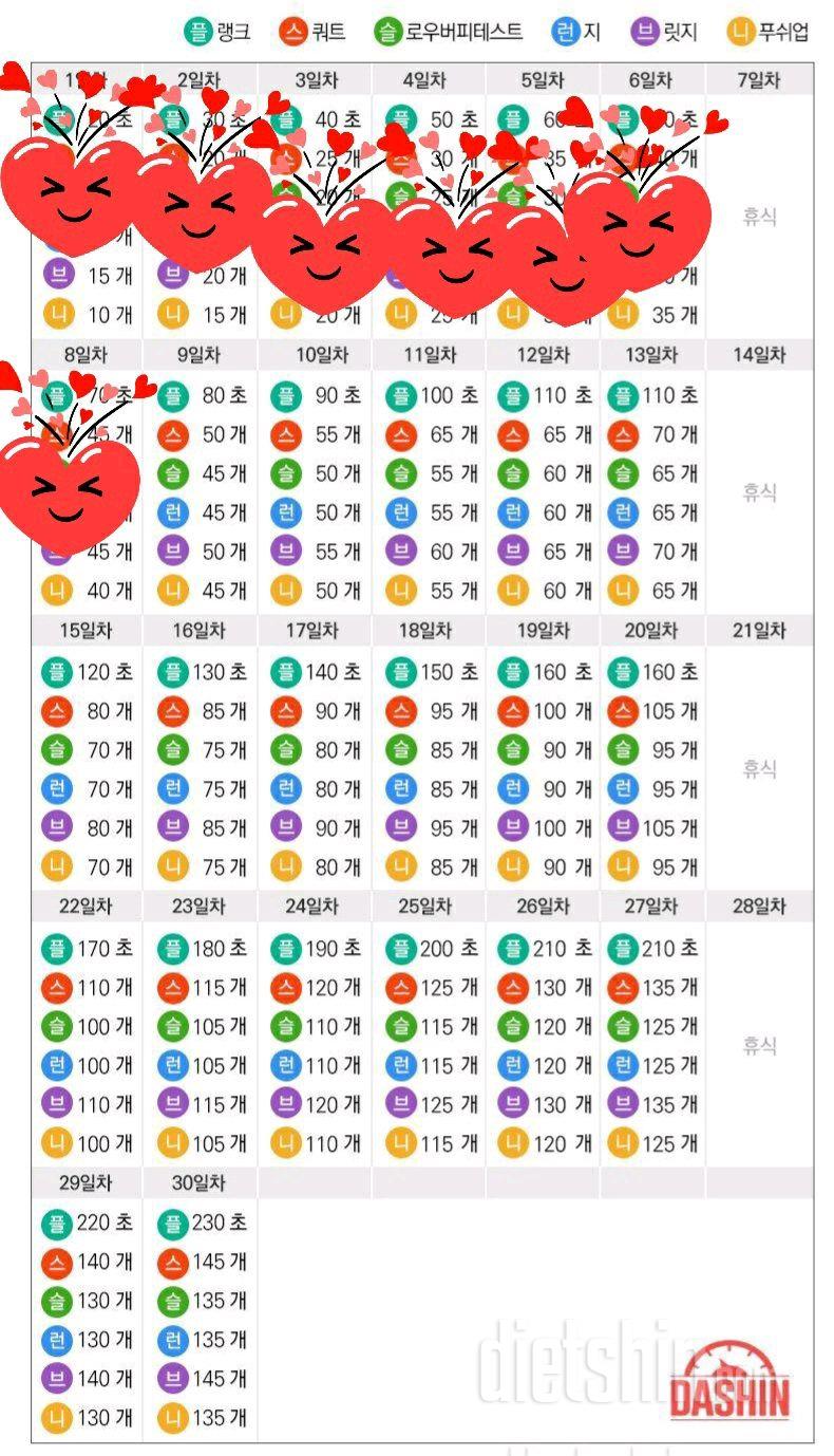 [도전 다신16기 8일차] 운동미션