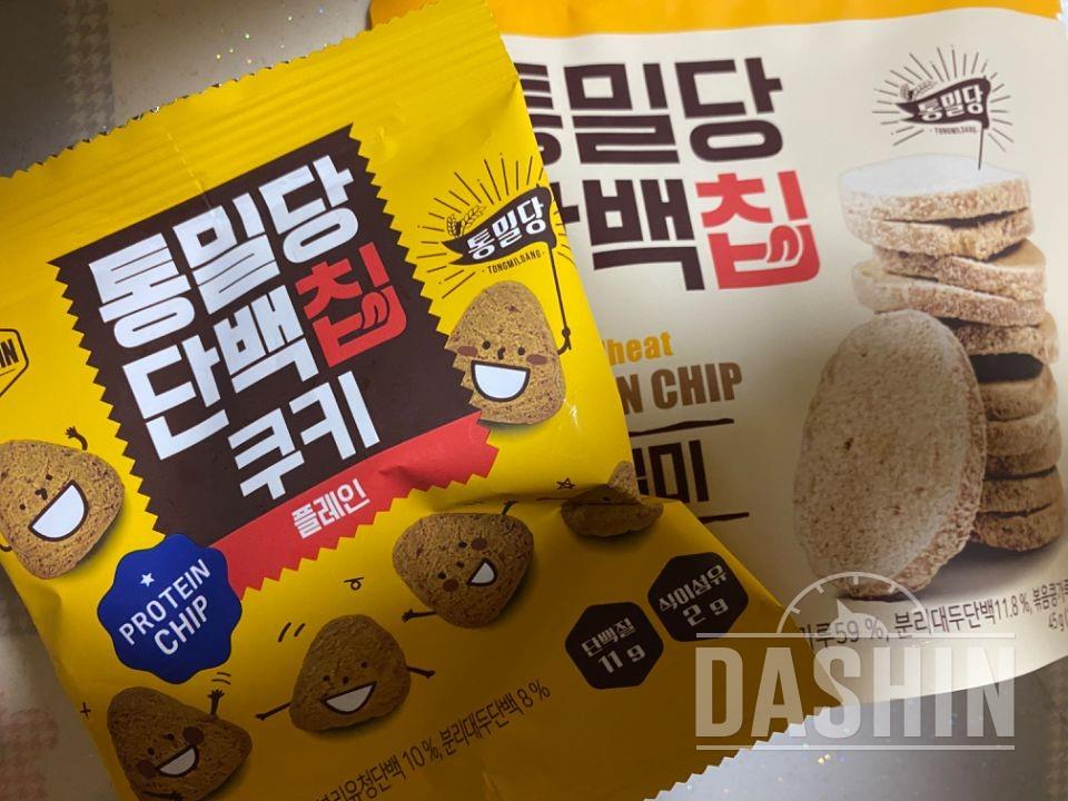 통밀당 단백칙 갈릭버터?맛 너무 맛있
