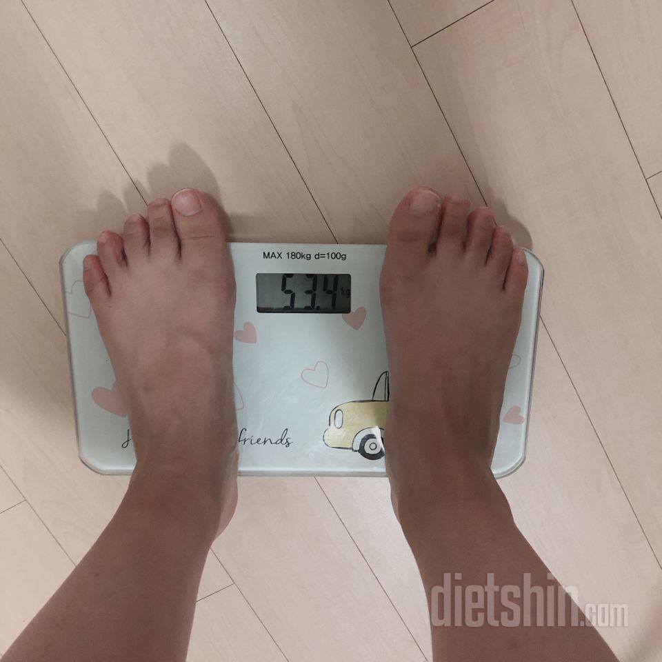 [6주차] 55.0kg - 53.4kg