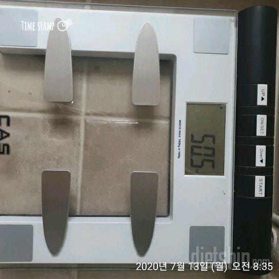 (87일째)  50.5kg  [ +0.5증가]