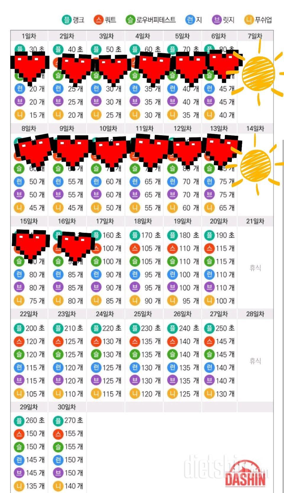 [도전 다신16기 16일차]운동미션