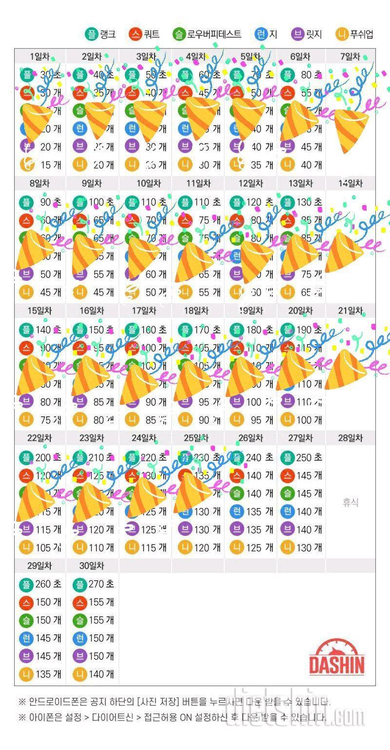 [도전 다신 16기 25일차] 운동미션