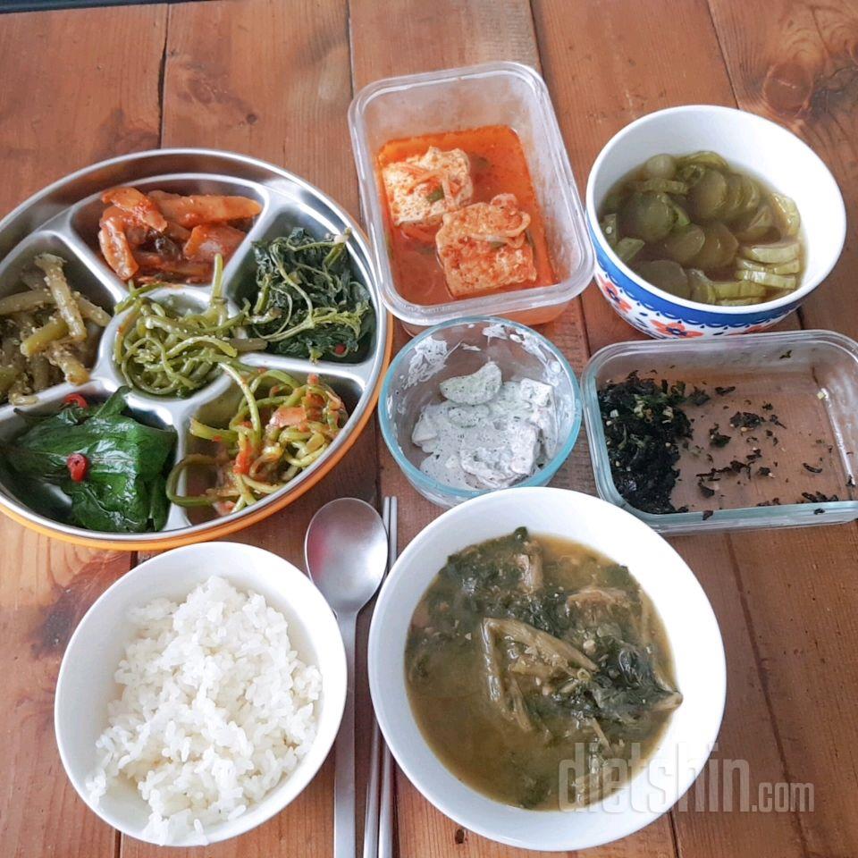 아침은 집밥 한상차림 feat마미