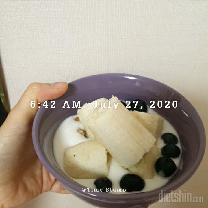 07월 27일( 아침식사 363kcal)