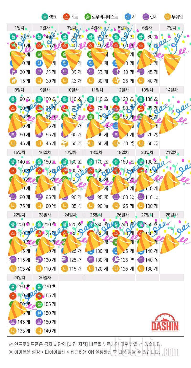 [도전 다신 16기 29일차] 운동미션