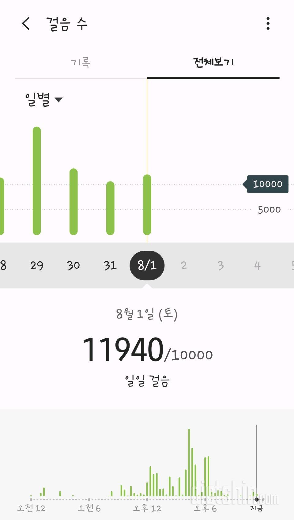 30일 만보 걷기 47일차 성공!