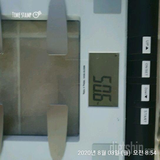 다이어트109일째)50.6kg (-0.3kg)