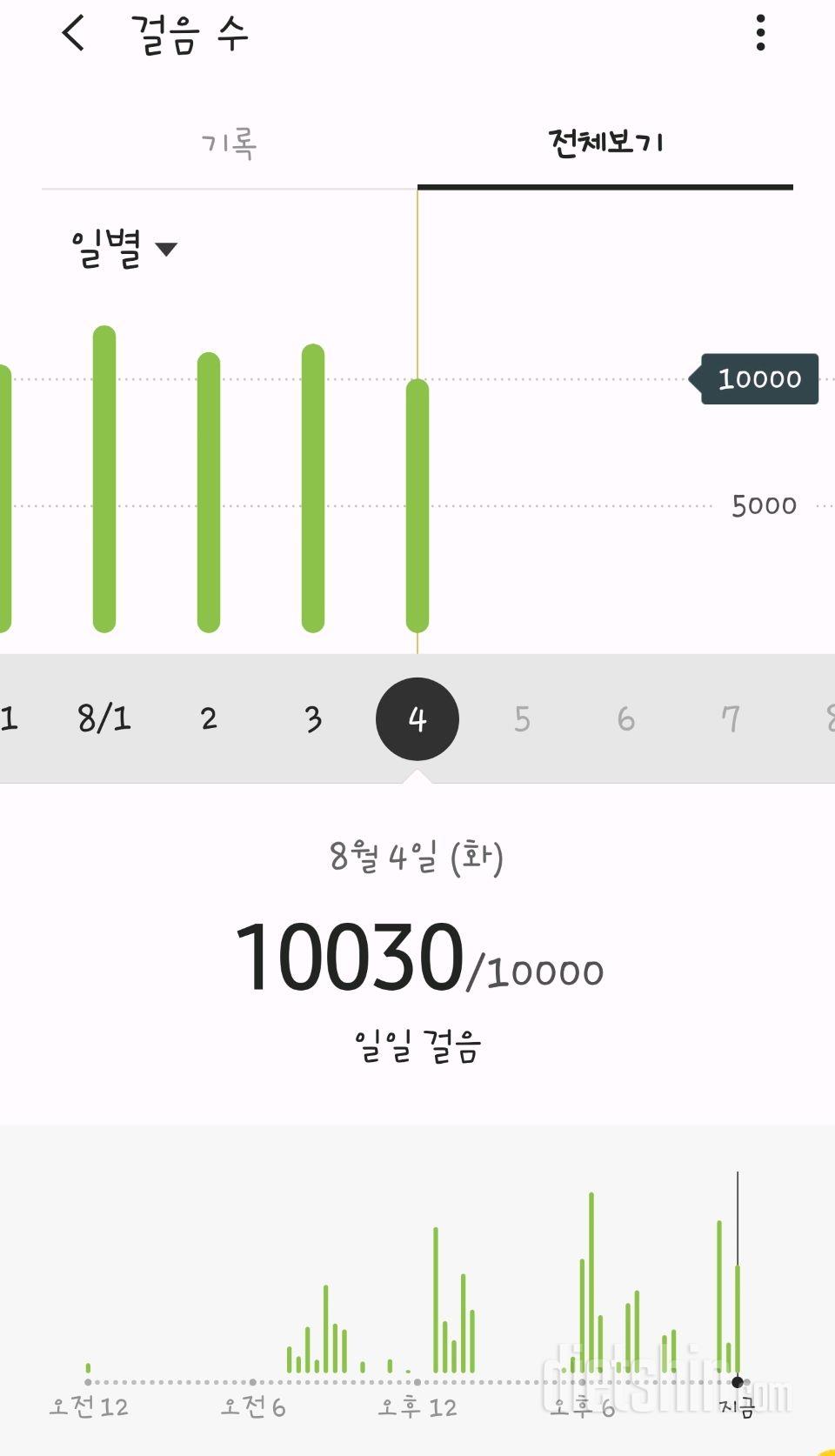 30일 만보 걷기 50일차 성공!