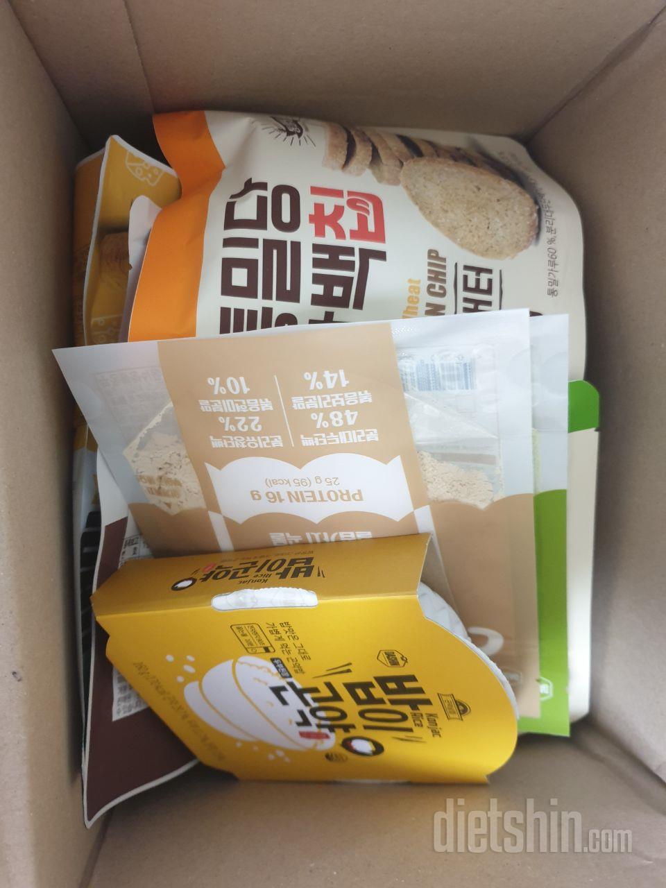 다신샵 제품들은 다 맛있어요 :)