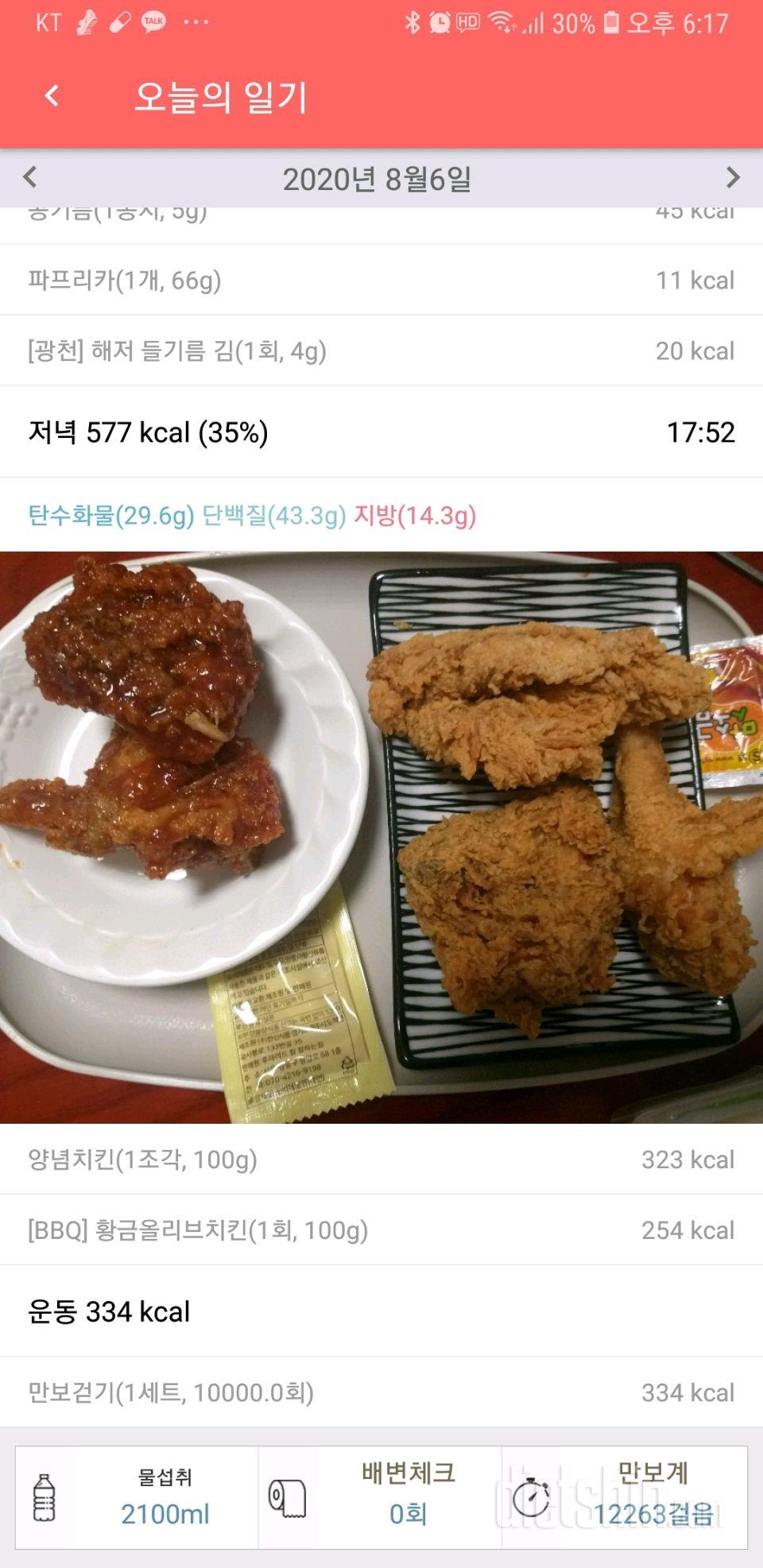 엉망인 저녁