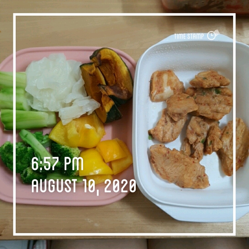 08월 10일( 저녁식사 209kcal)