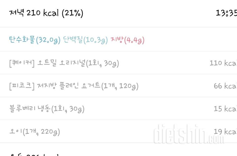 30일 야식끊기 4일차 성공!