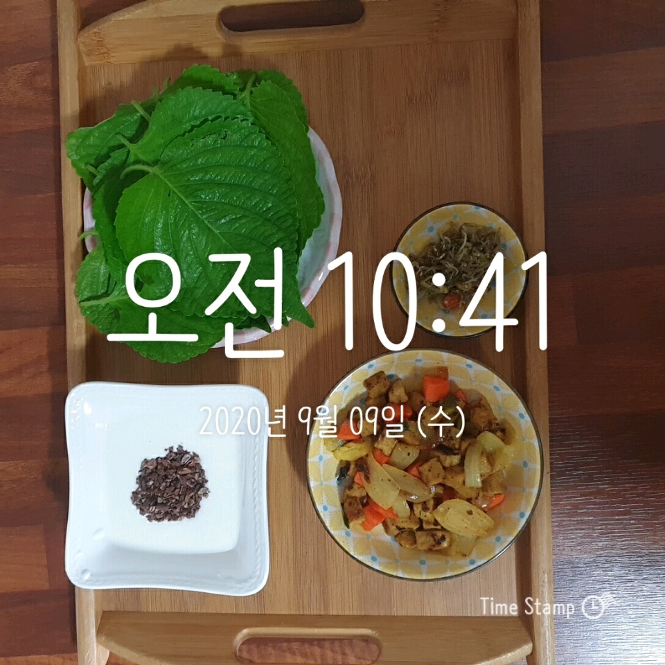 09월 09일( 아침식사 325kcal)