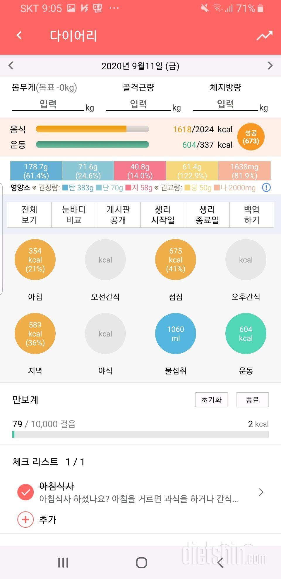 저녁 과식하지 않는 법