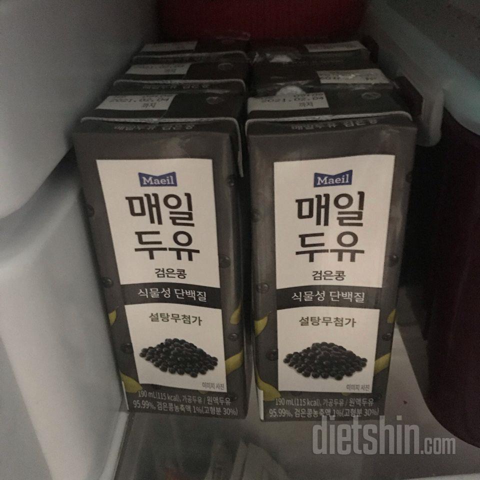 매일두유검은콩 후기!!