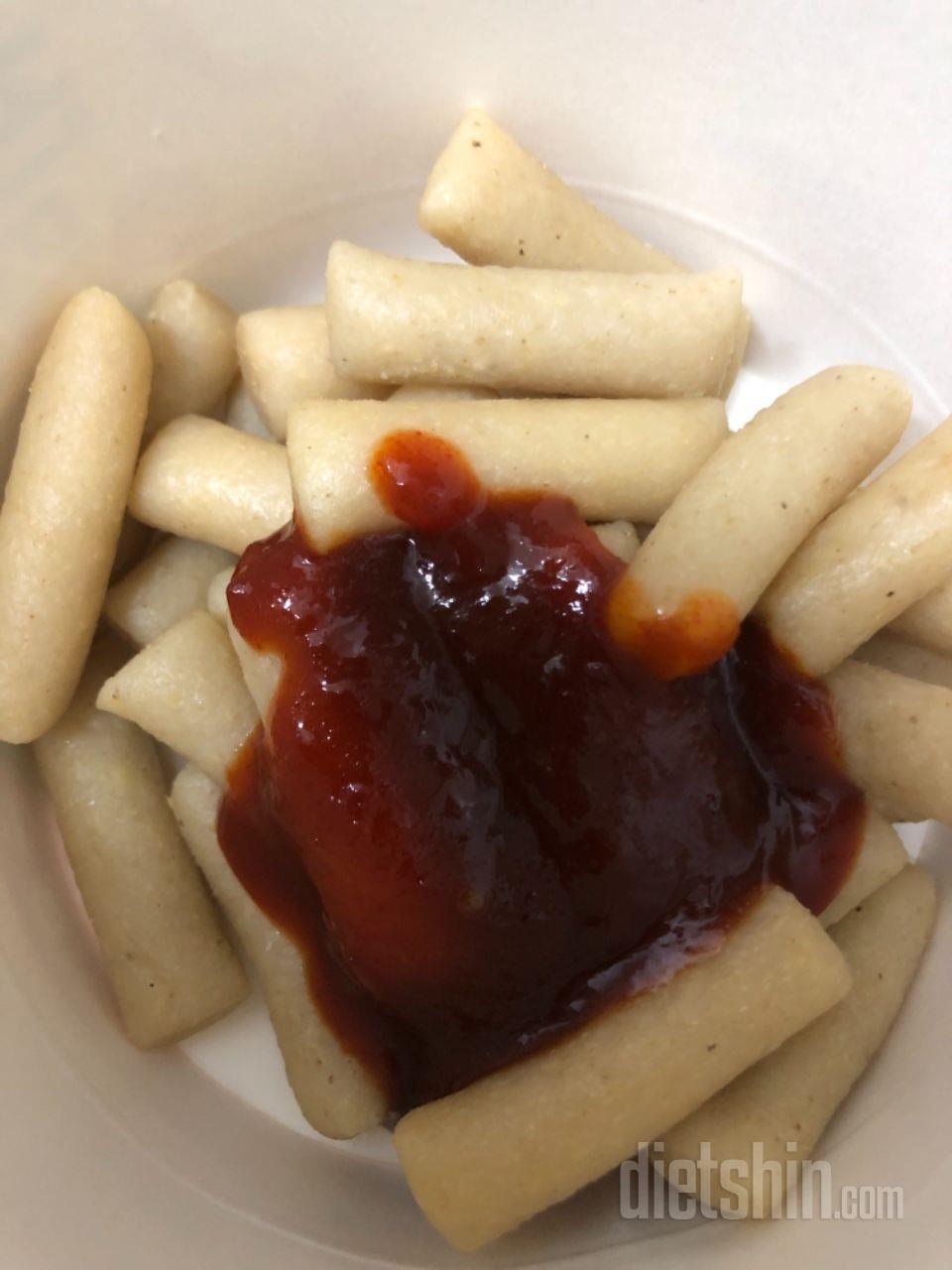 와 이거 최고에요 진짜! 떡볶이 없으