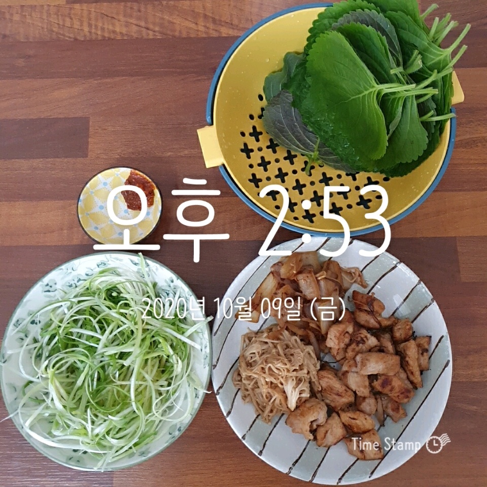 10월 09일( 점심식사 471kcal)