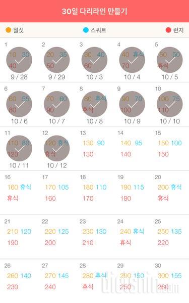 30일 다리라인 만들기 12일차 성공!