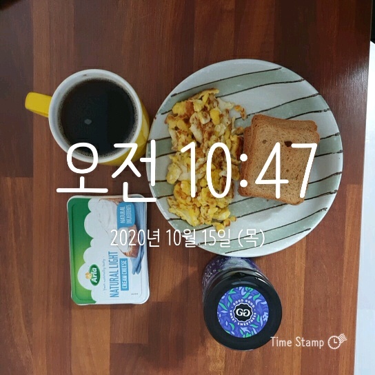 10월 15일( 아침식사 322kcal)