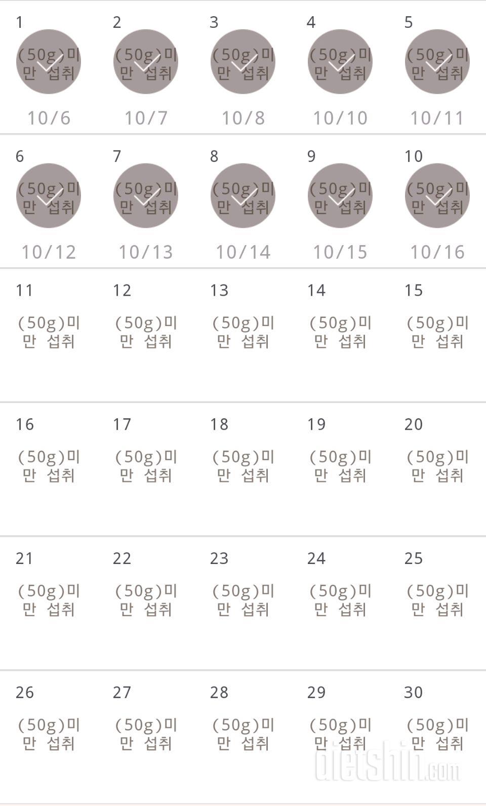 30일 당줄이기 40일차 성공!