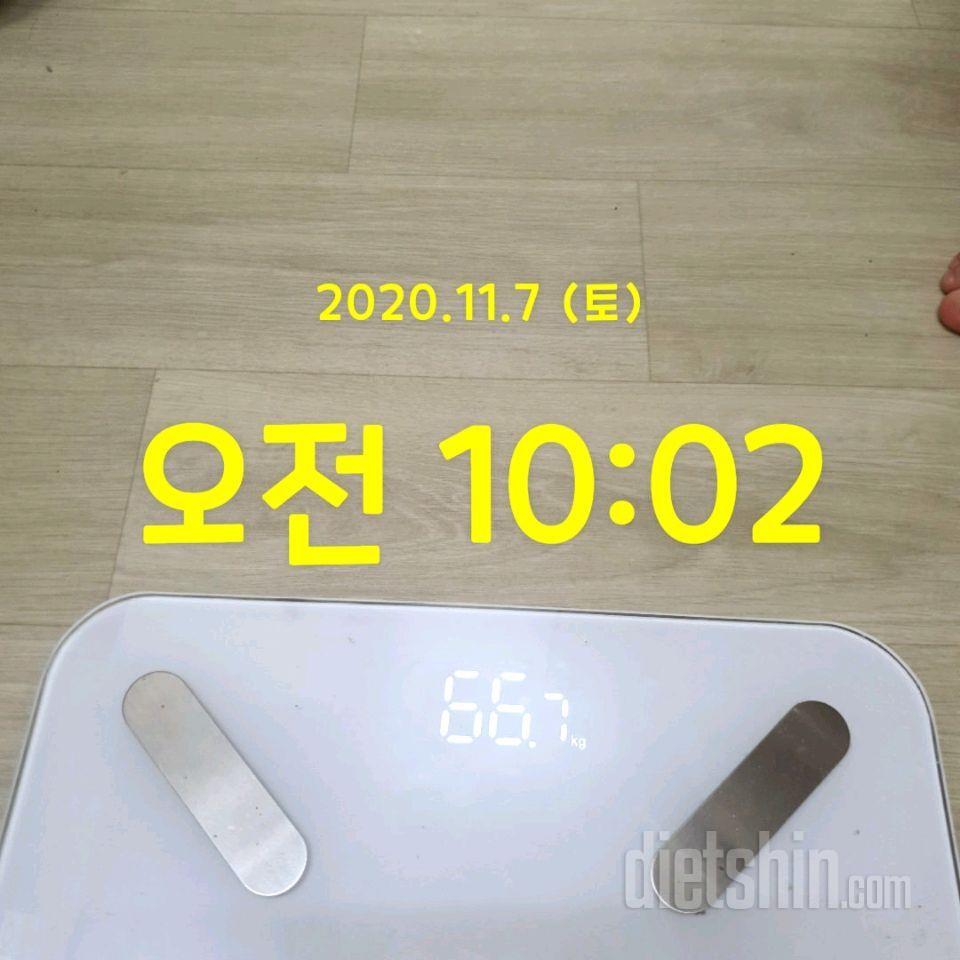 11월 7일 공체_66.7kg