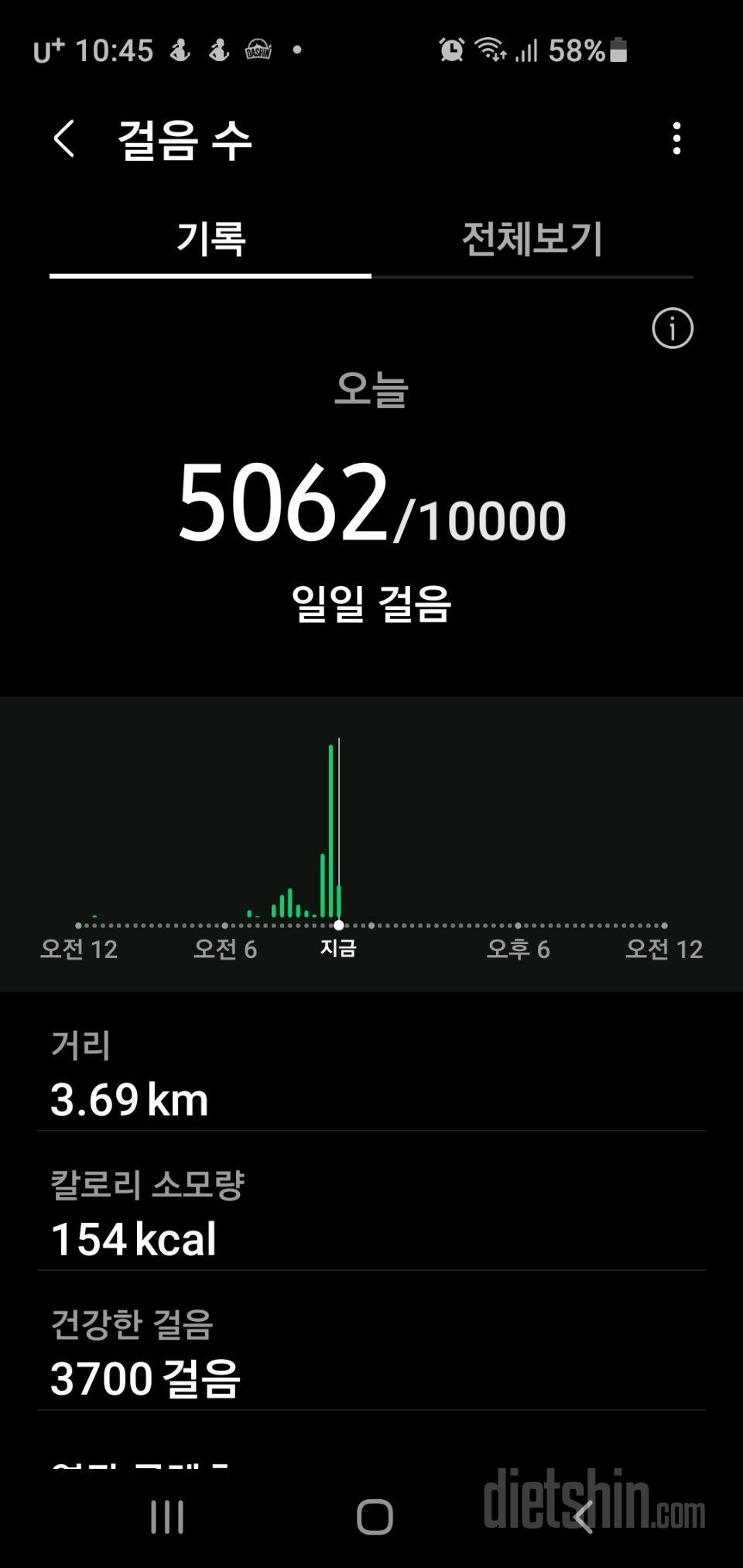 11월 23일( 운동 392kcal)