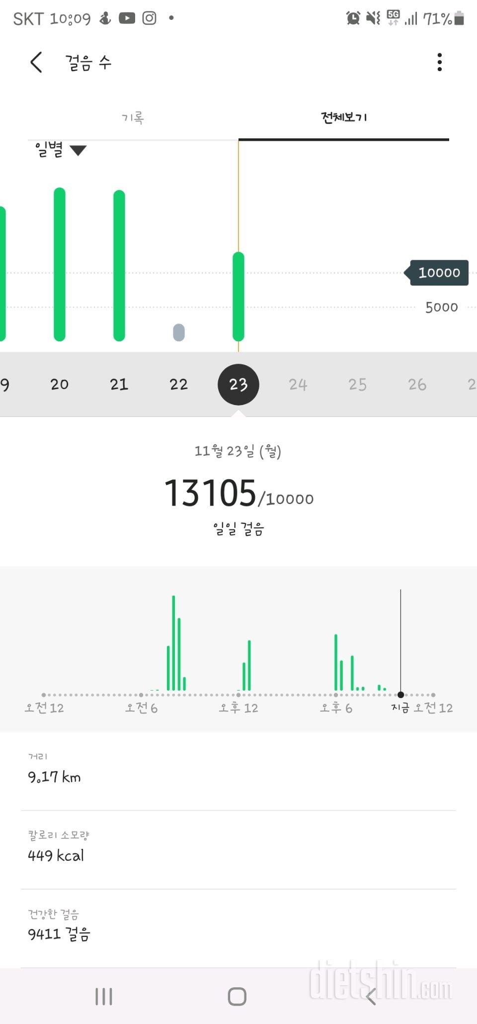 30일 만보 걷기 924일차 성공!