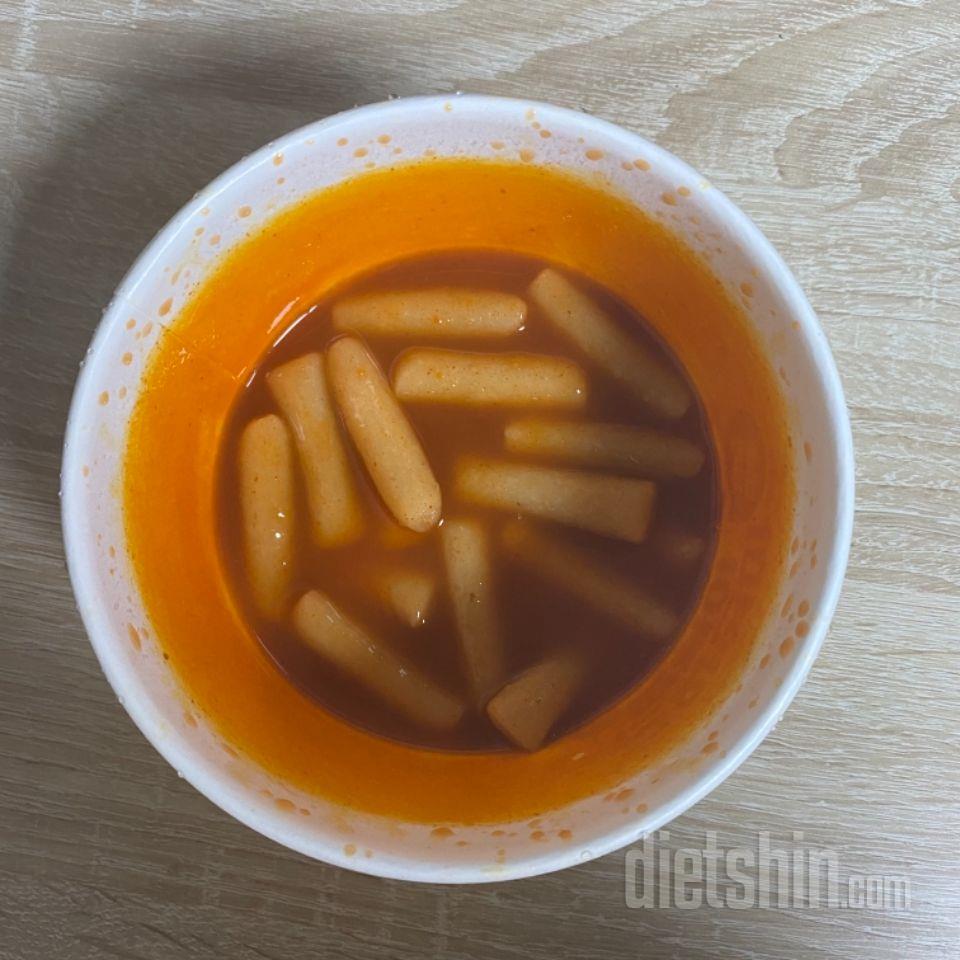 원래 떡볶이 진짜진짜 좋아하는데 특히