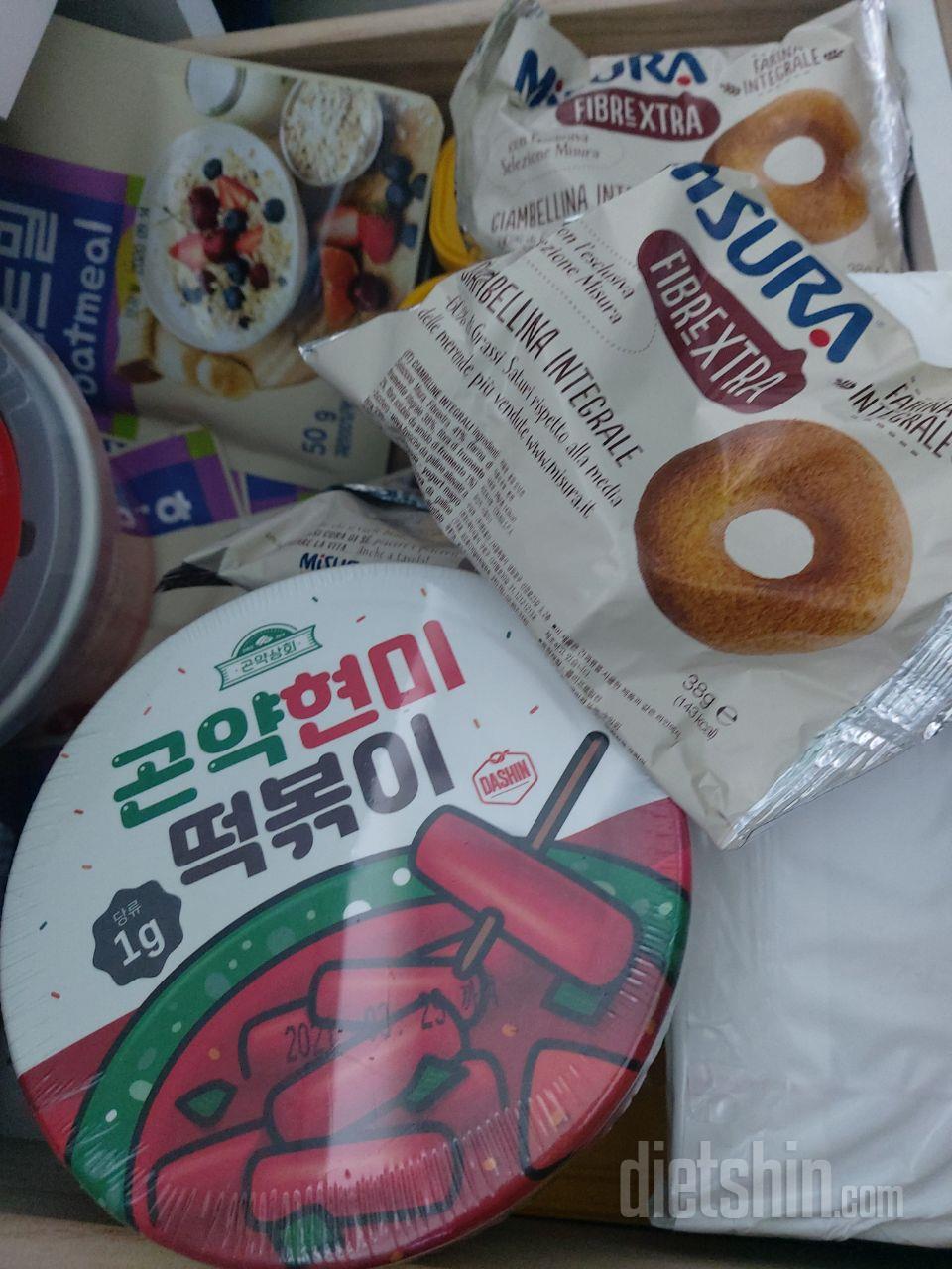 떡볶이 대체식품으로 만족해요