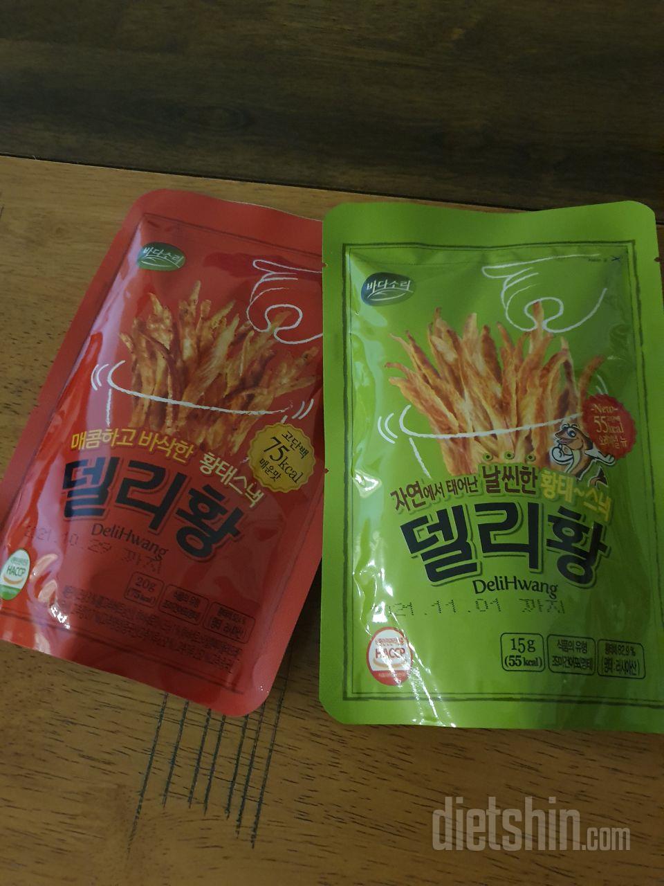 고단백 저칼로리 황태칩 넘 맛있어요
