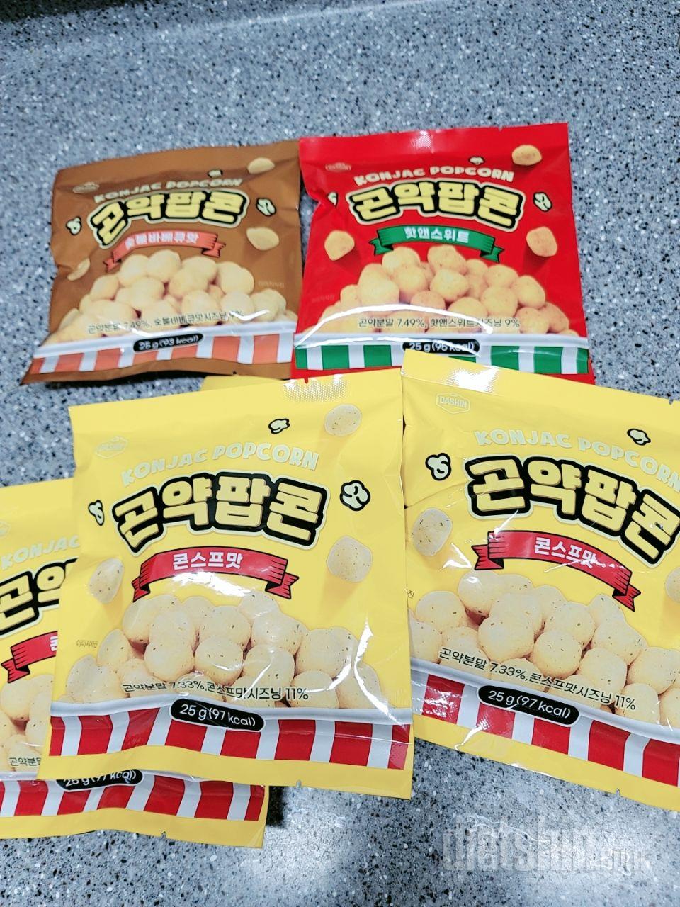 짭짤하네요,시중에 과자맛 맞아요~~