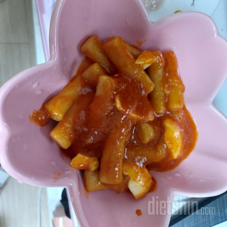 곤약떡볶이 해먹으려 시켰어요