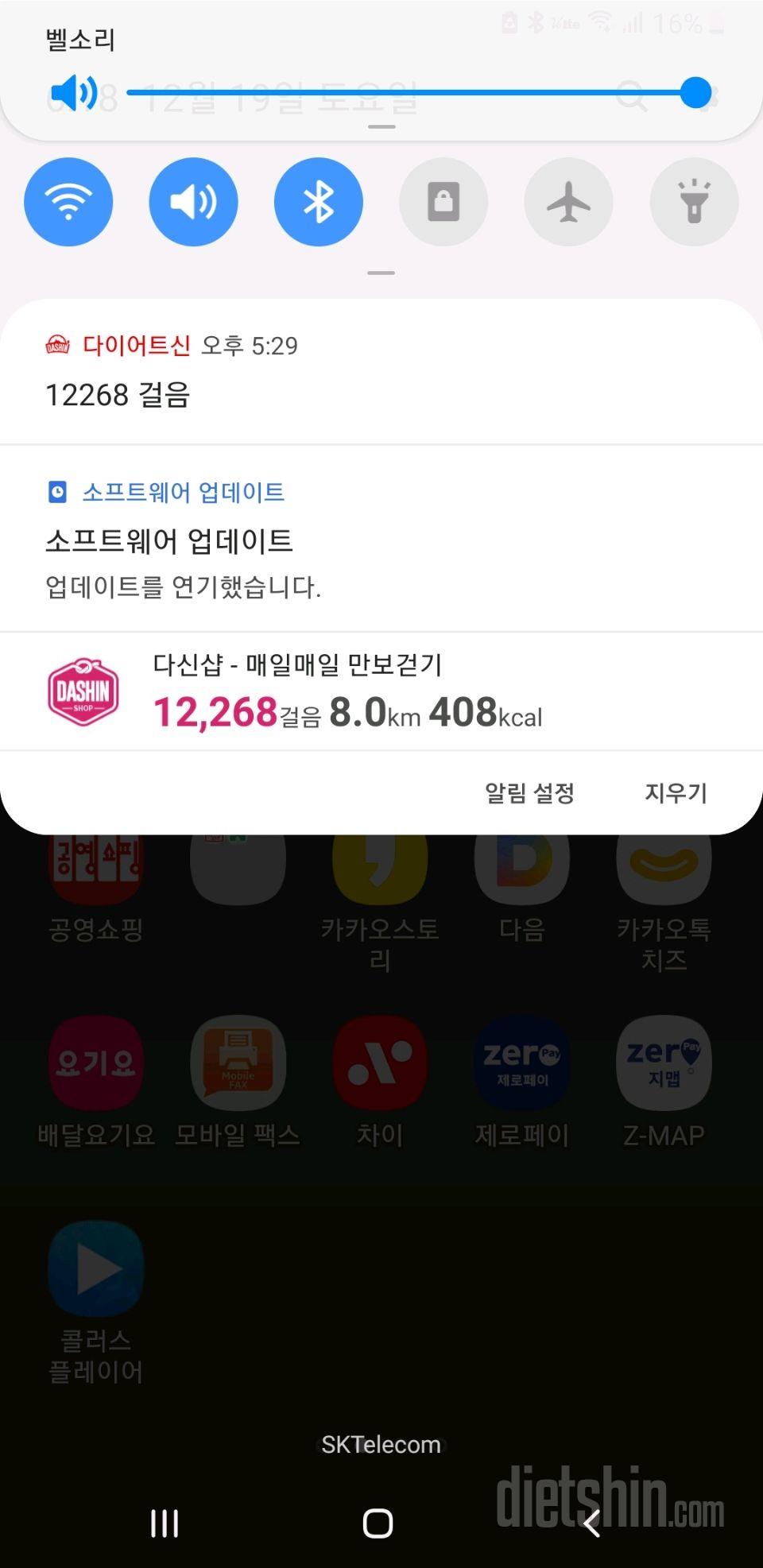 30일 만보 걷기 3일차 성공!