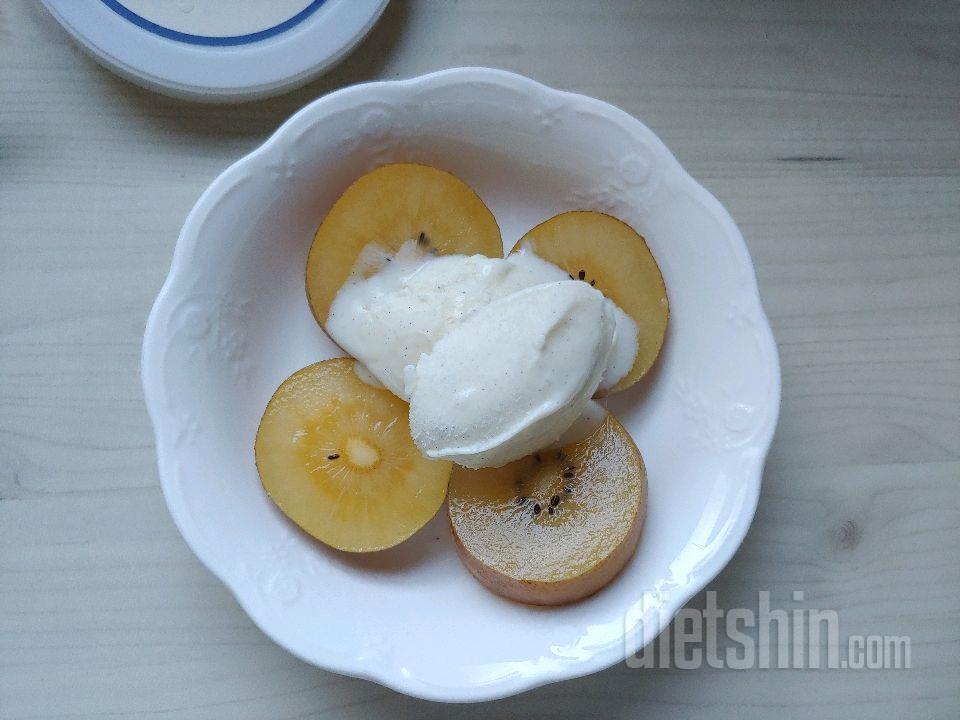 마지막 🍧라라스윗 아이스크림 + 과일 기분전환🥝