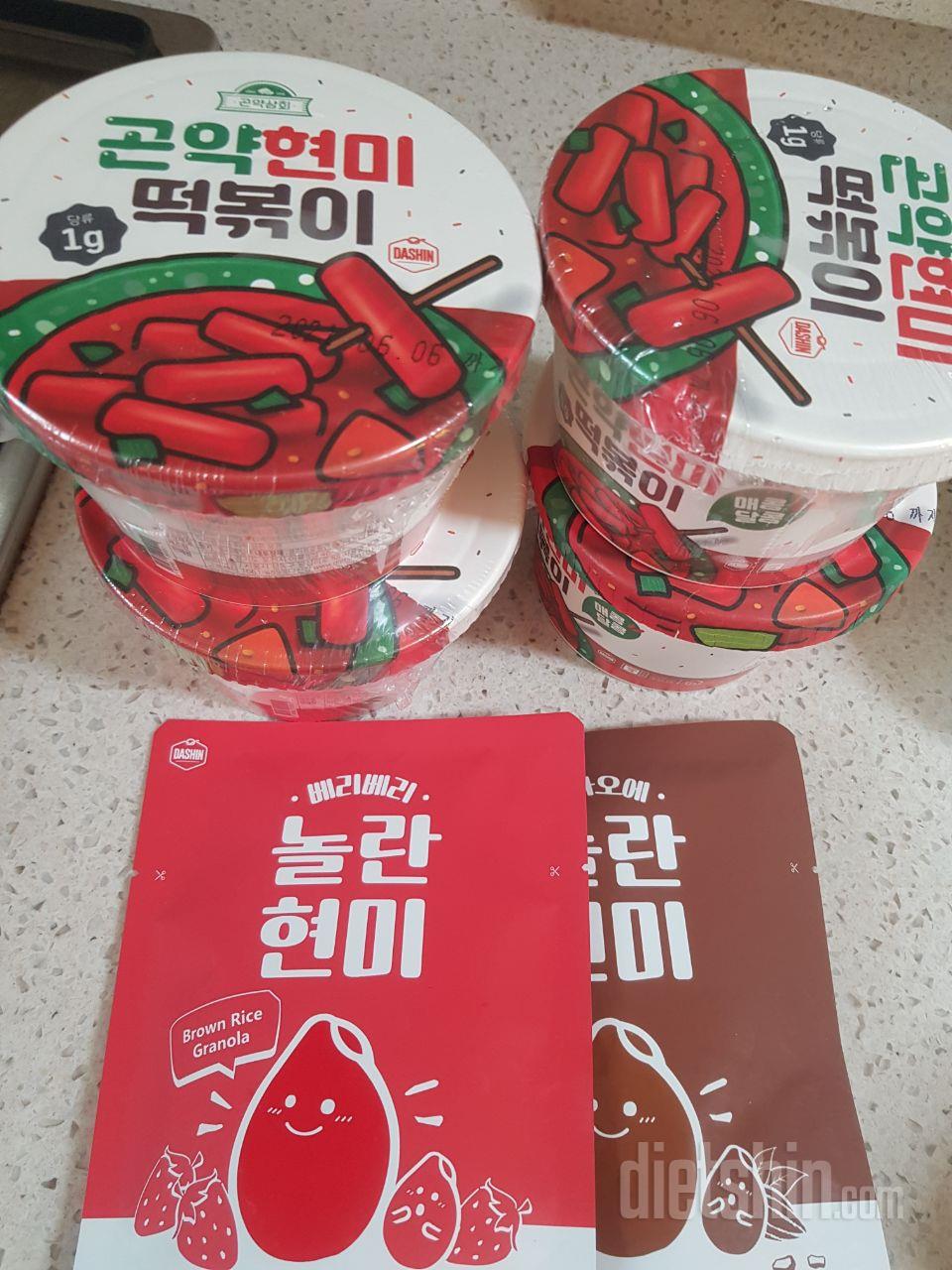 떡볶이 생각날때 종종 이용해요.
곤약