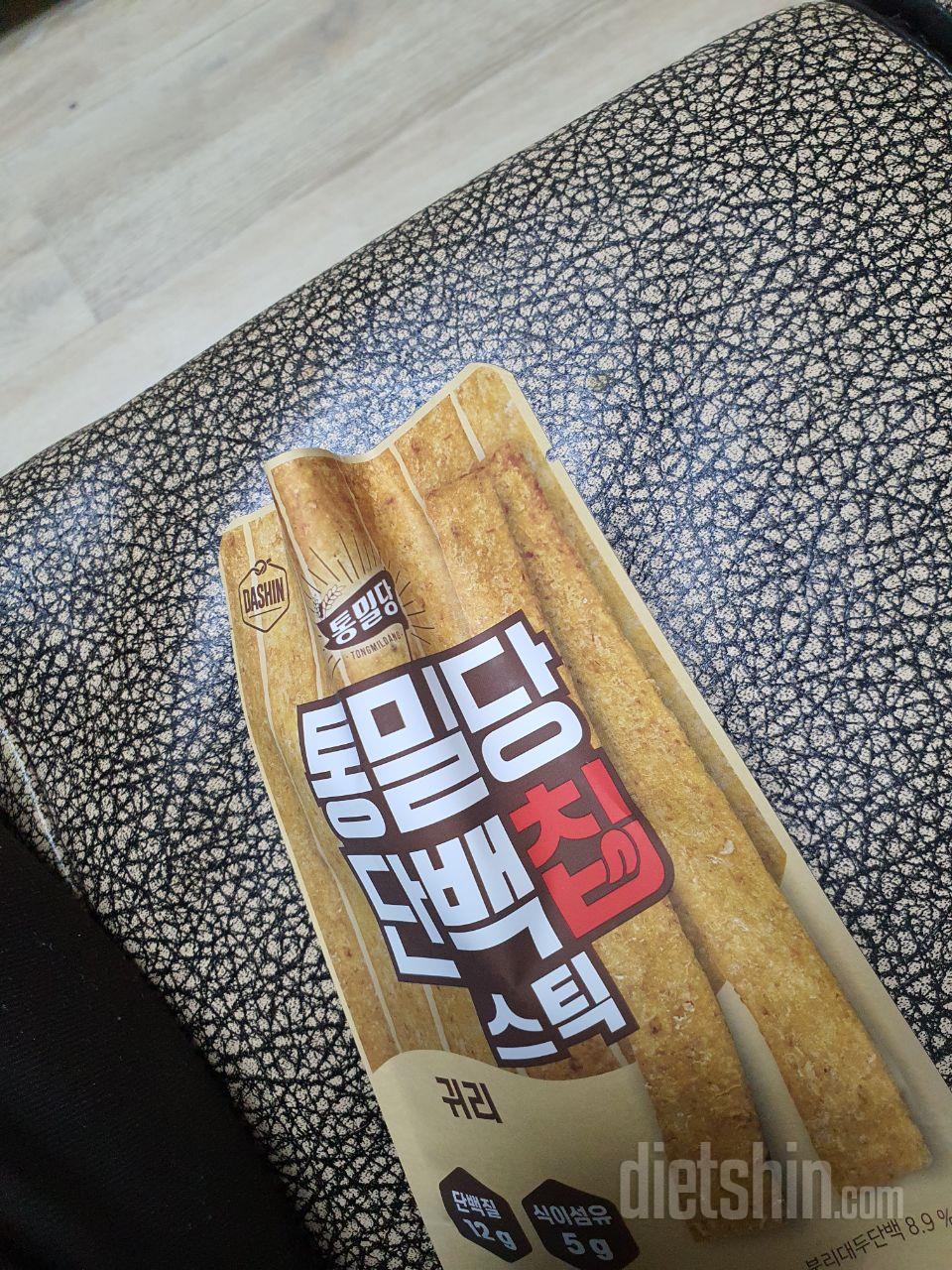 통밀당 단백질 스틱
하나 포장이 불량