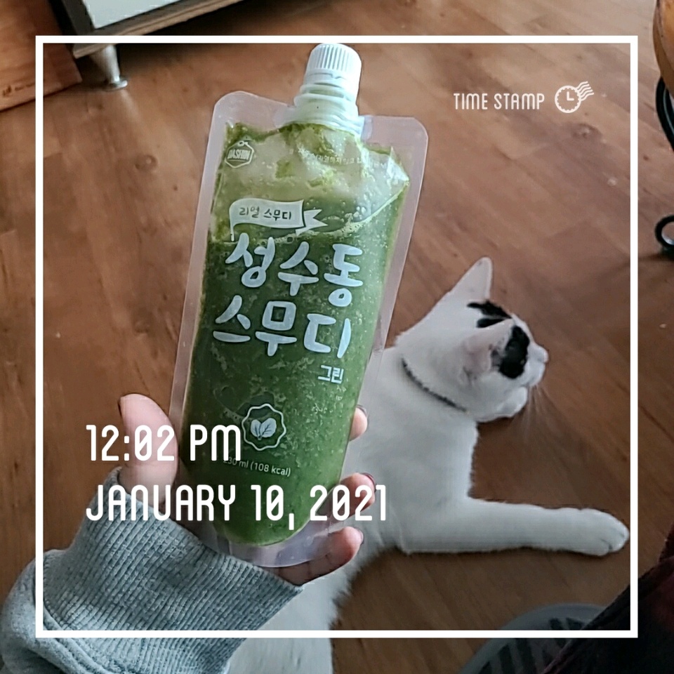 01월 10일( 아침식사 108kcal)