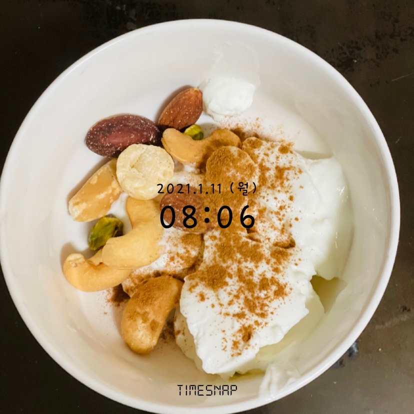 01월 11일(아침 185kcal)