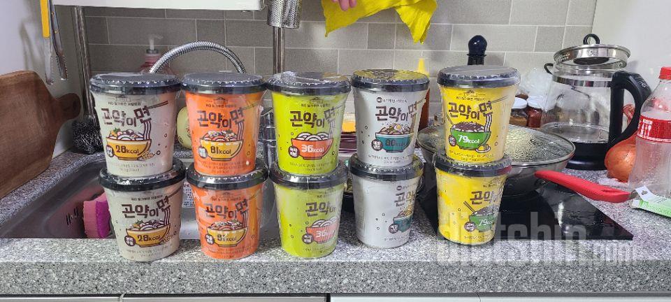 받았는데 우동 두개가 다 터져서와서