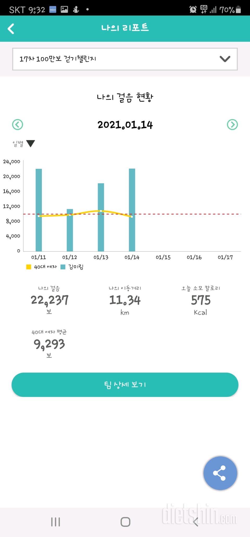 30일 만보 걷기 971일차 성공!