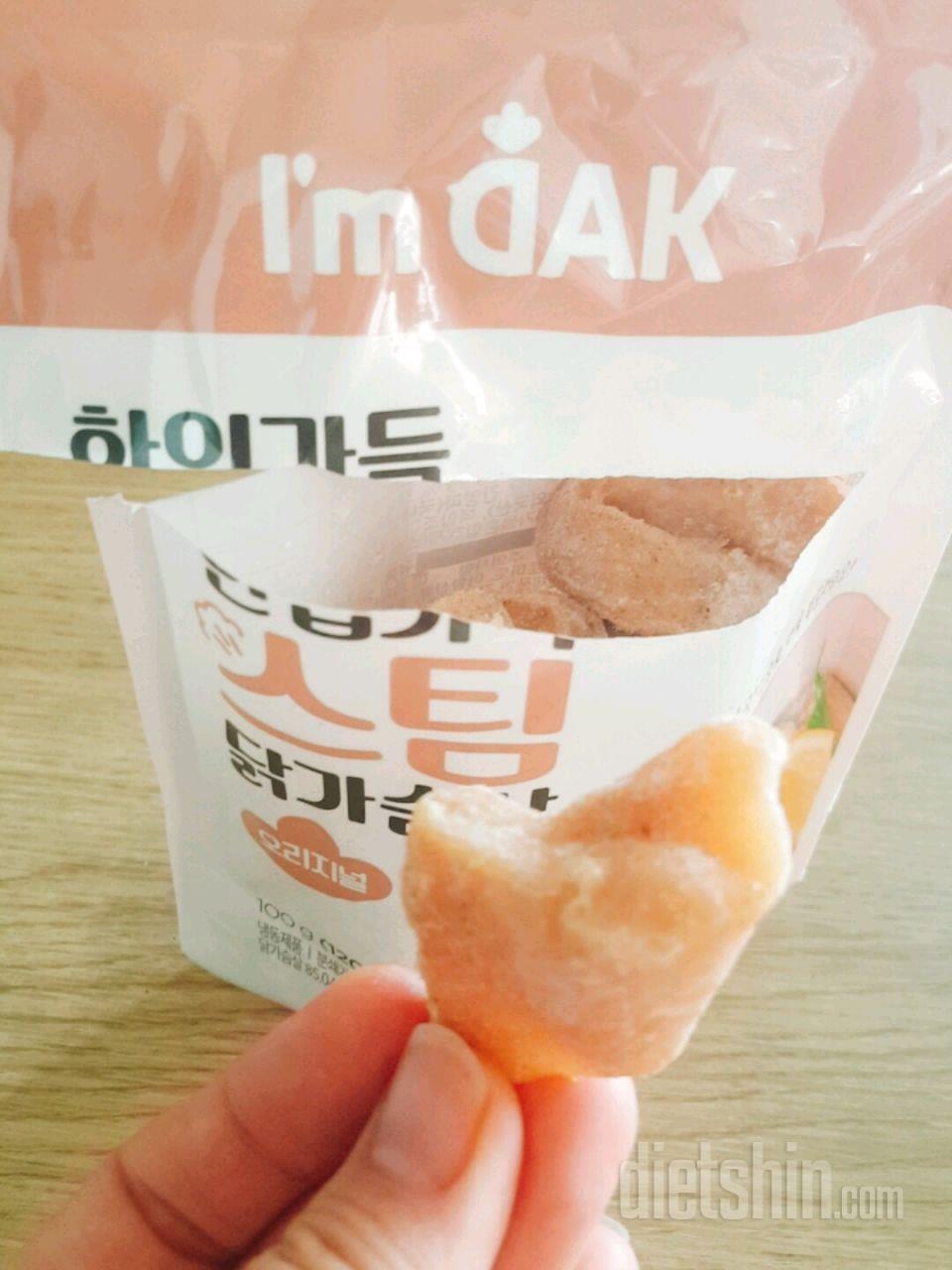 🔹️아임닭! 촉촉한 한입가득 스팀 닭가슴살로 샐러드도 맛있어졌어용 ^^