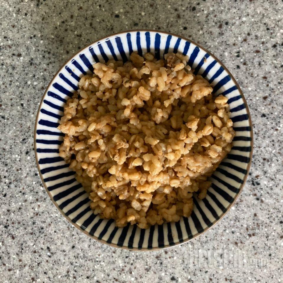 두부된장 먹었는데 역시나 싱겁네요..