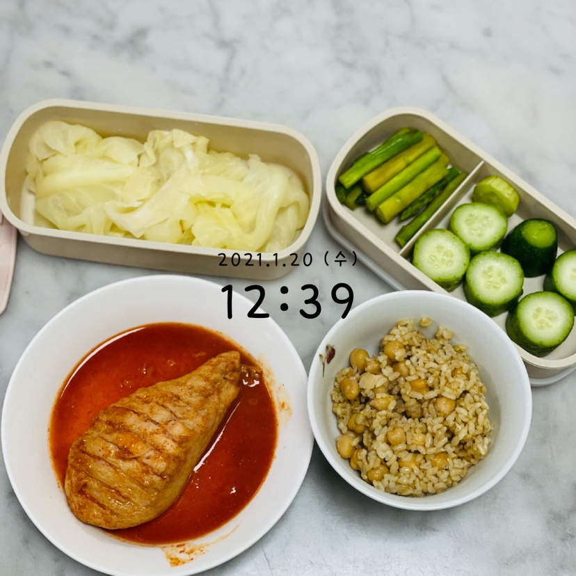 01월 20일(점심 306kcal)