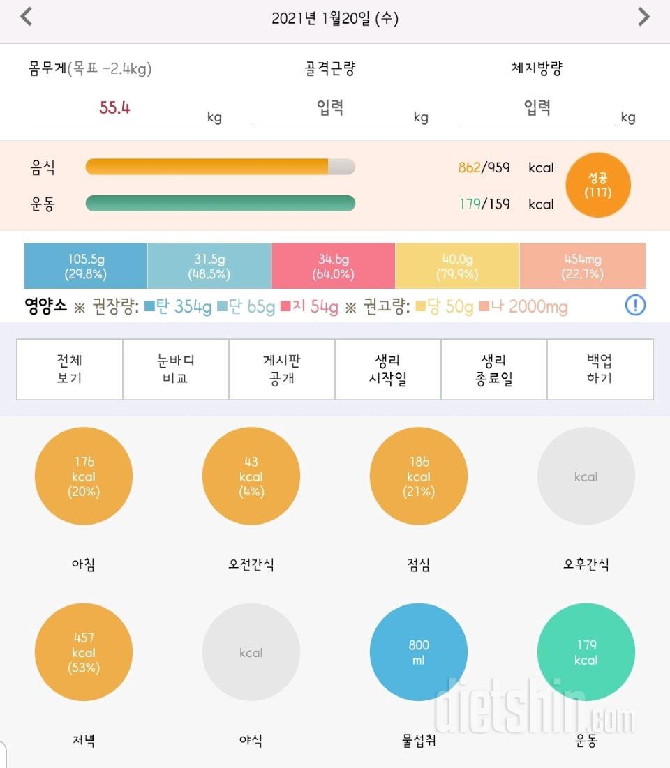 30일 야식끊기 1일차 성공!