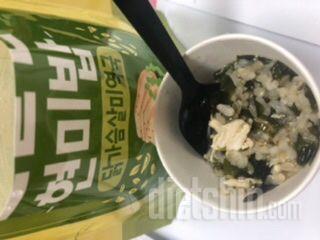 닭가슴살미역국 너무 맛있어요
포만감도