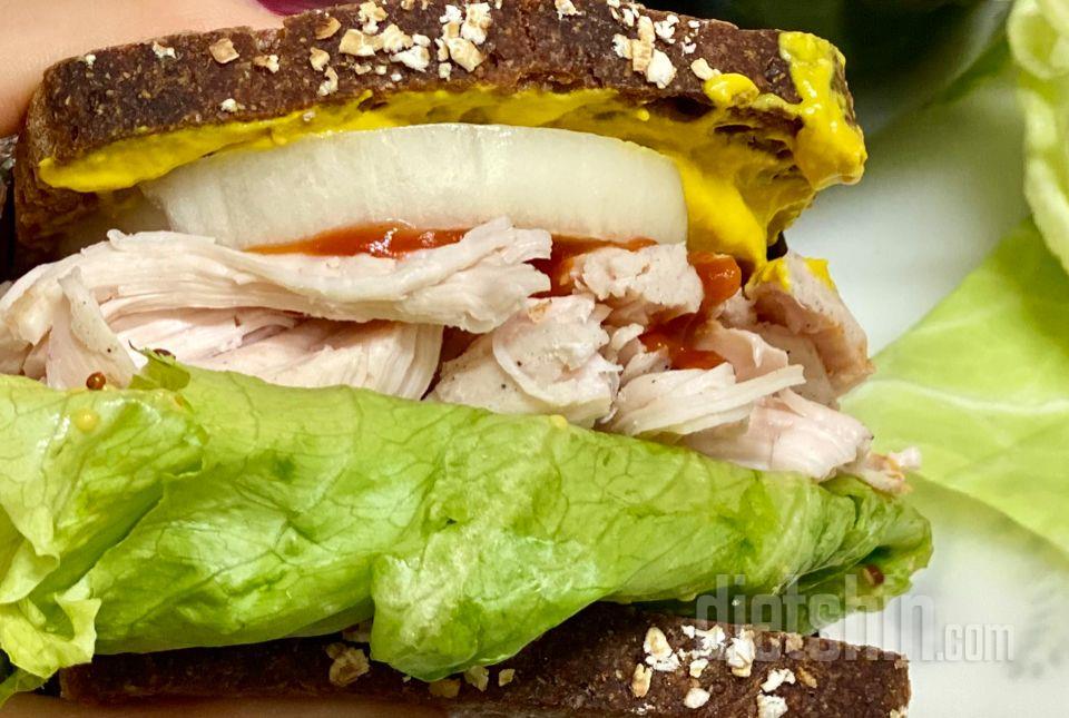 통밀식빵 샌드위치🍞💕💕