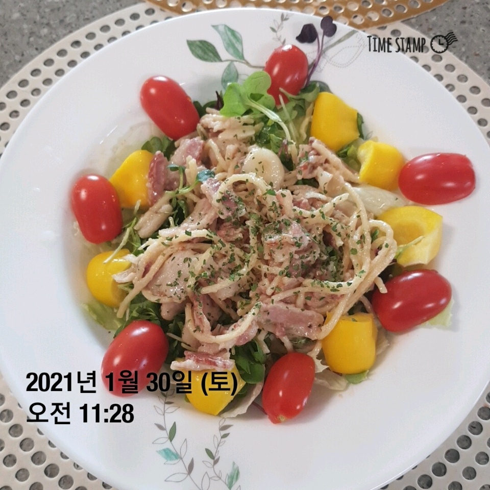 01월 30일( 점심식사 366kcal)